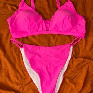 Vibrant Pink Bikini Set